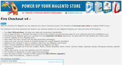 Desktop Screenshot of firecheckout.com